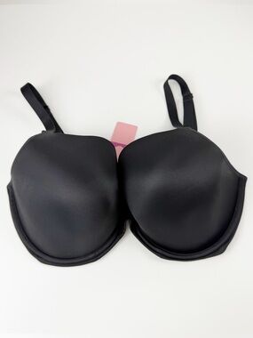 Freya Underwire Moulded TShirt Bra Womens 34I Black Undetected NWT NEW
